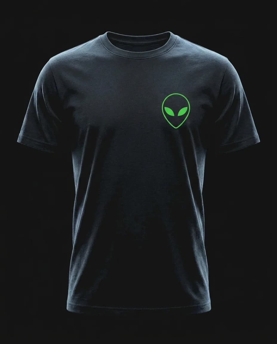 Alien head 2 — Triko s UFO designem | DOPESTORE