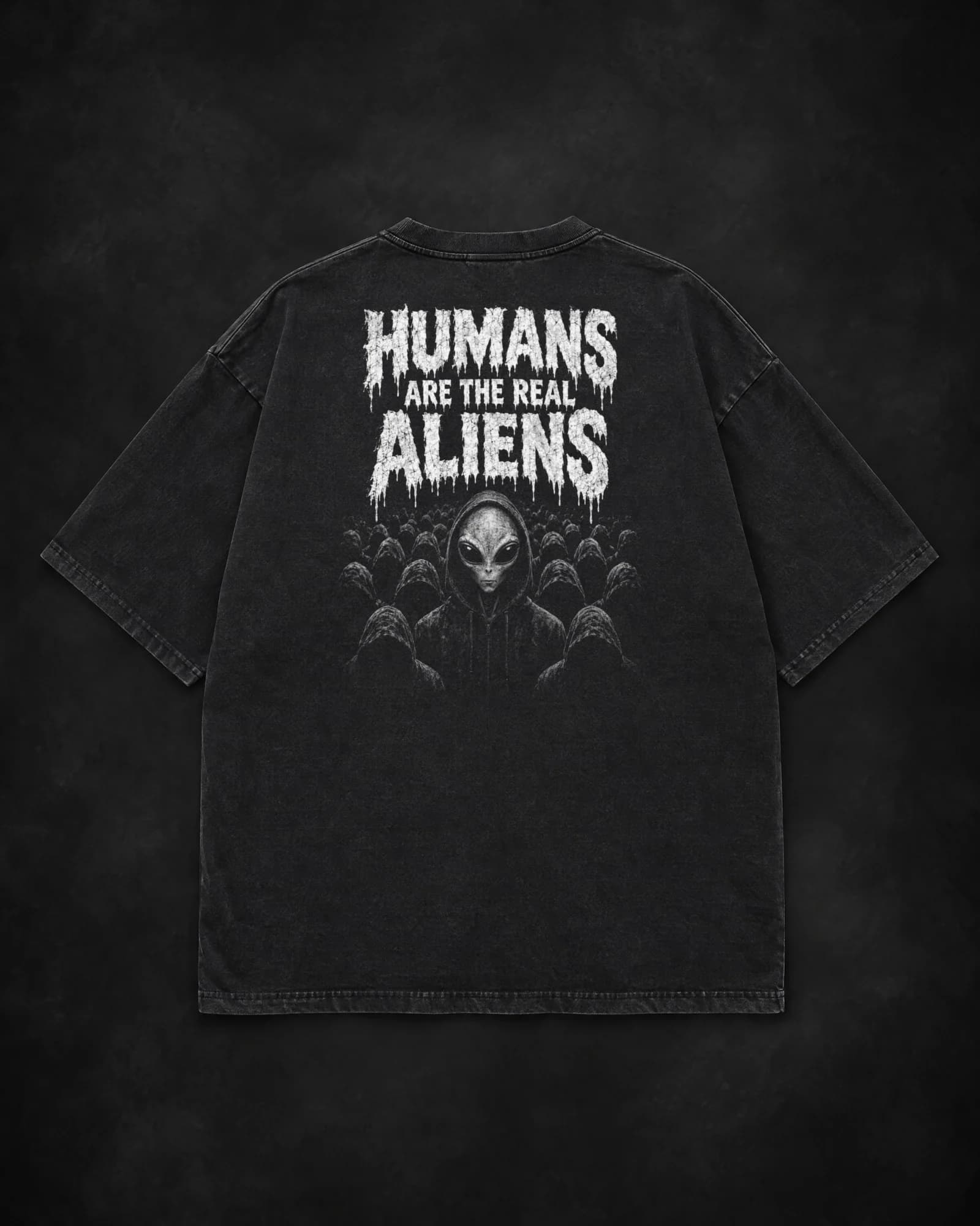 Humans Are The Real Aliens — Triko s UFO designem | DOPESTORE