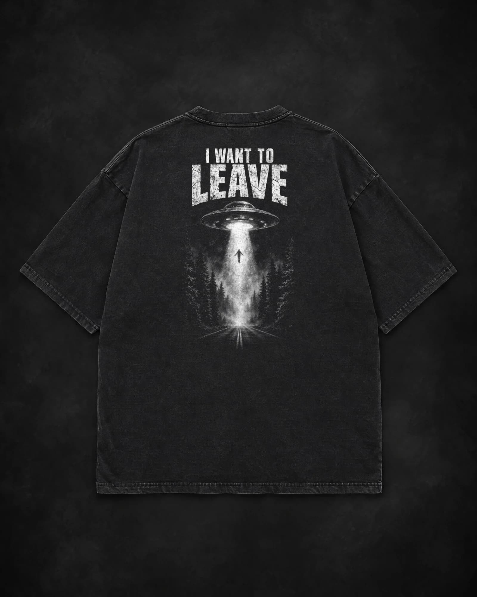I Want To Leave — Triko s UFO designem | DOPESTORE