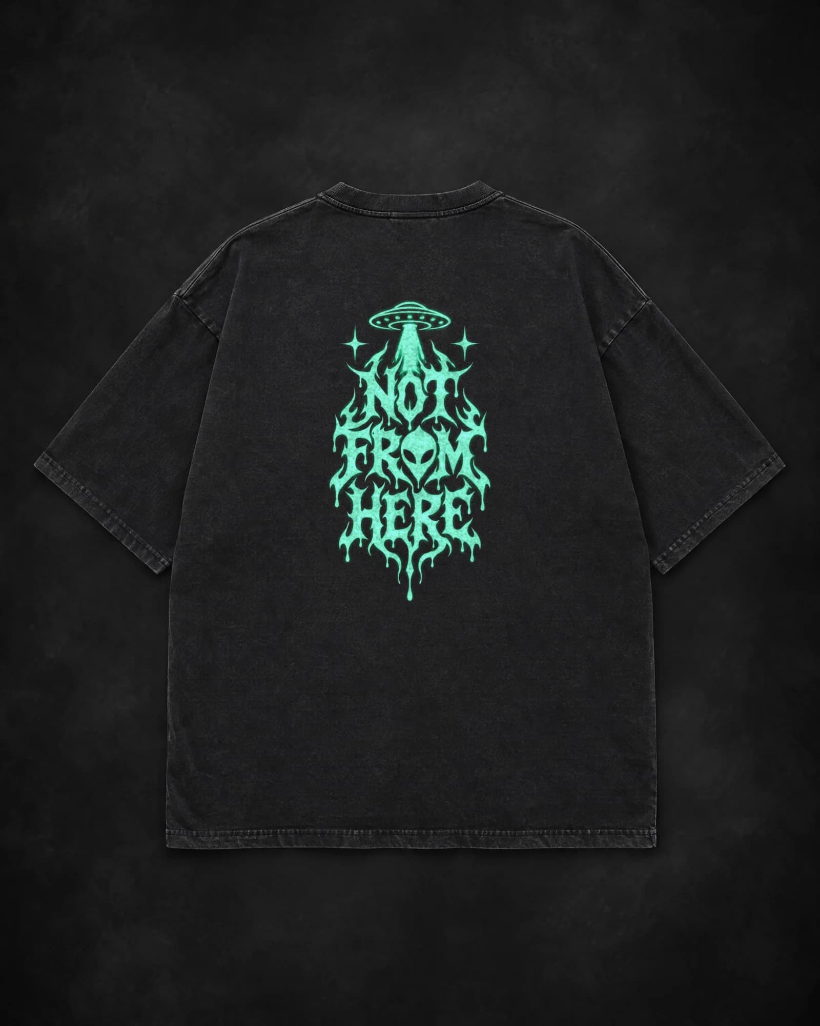 Not From Here — Triko s UFO designem | DOPESTORE