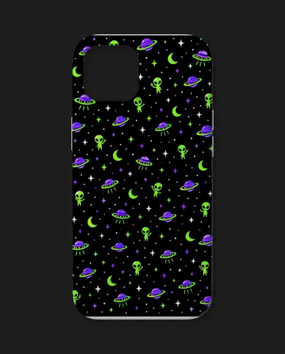 Kryt Noční UFO — Kryt na telefon s UFO designem | DOPESTORE