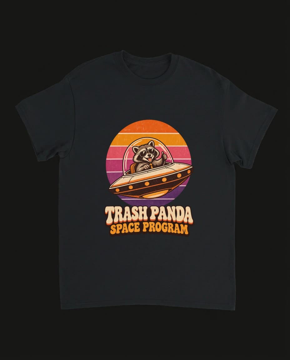 Trash Panda Space Program — Triko s UFO designem | DOPESTORE