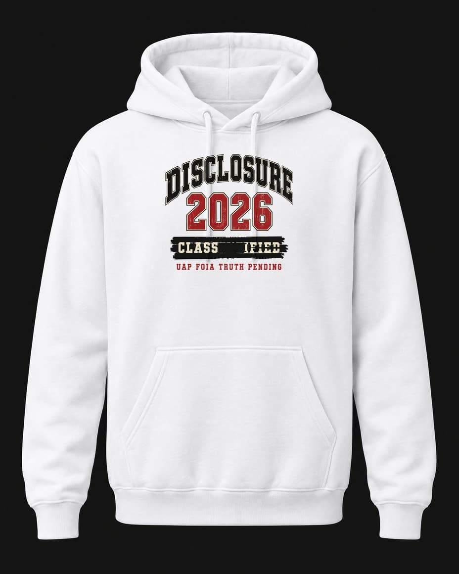 Mikina Disclosure 2026 — Mikina s UFO designem | DOPESTORE