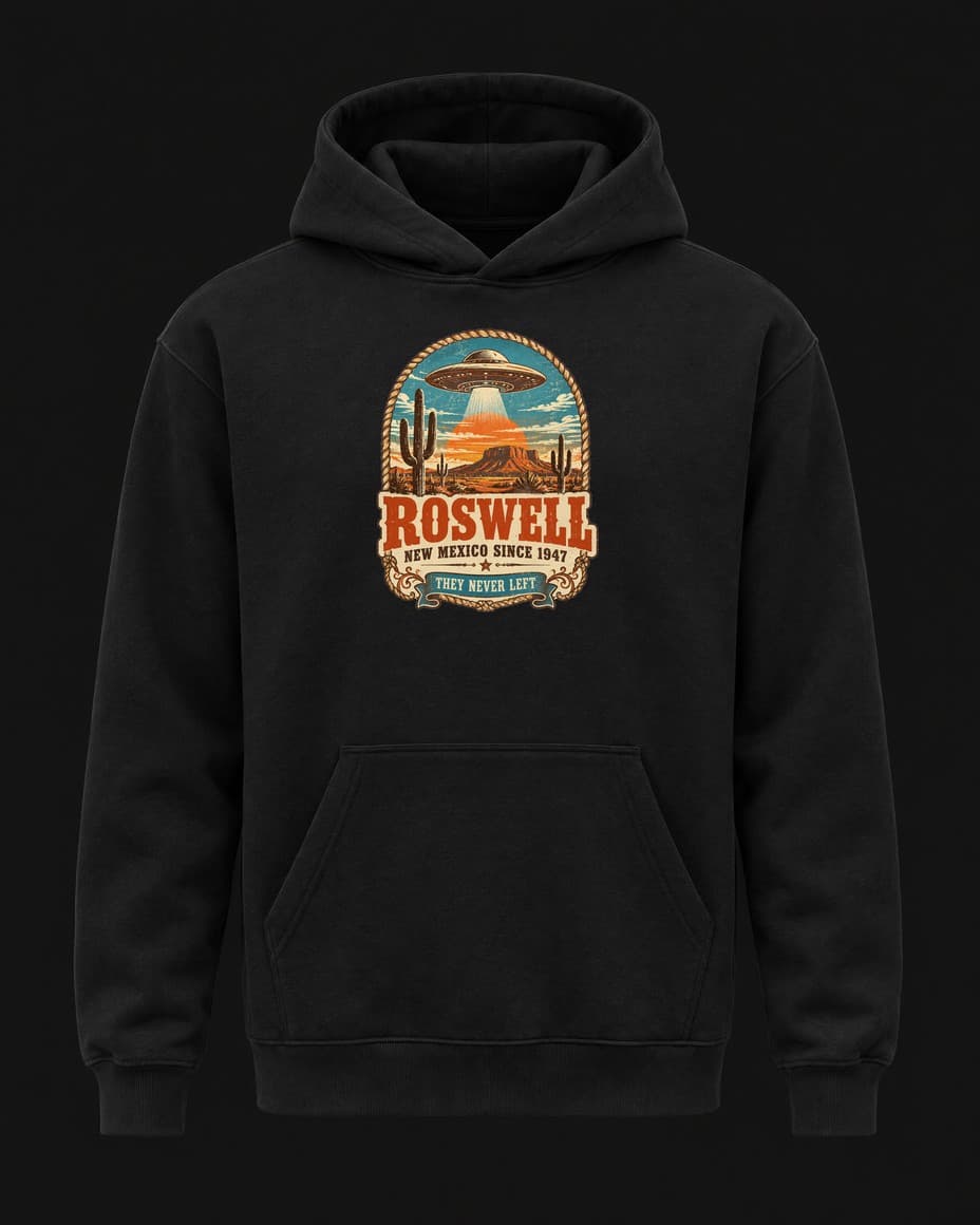 Mikina Roswell 1947 — Mikina s UFO designem | DOPESTORE
