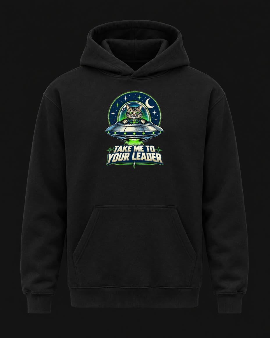 Mikina Take Me To Your Leader — Mikina s UFO designem | DOPESTORE